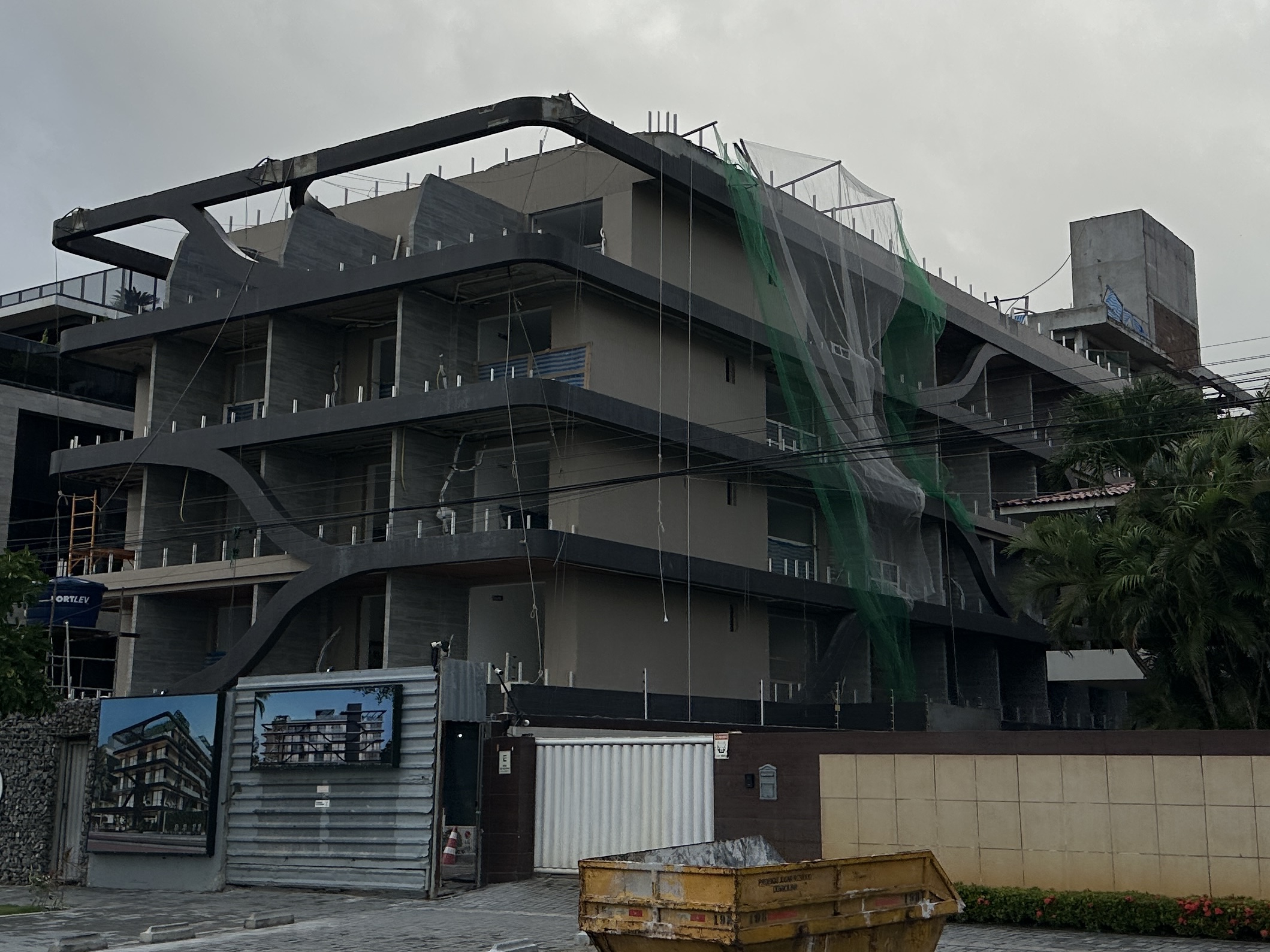 Detalhe Obra Cabo Branco